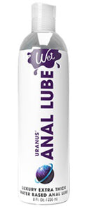 Wet Anal Lube 8oz Uranus Extra Thick Water Based WT35028