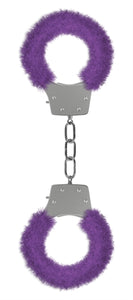 Pleasure Handcuffs Furry - Purple OU-OU004PUR