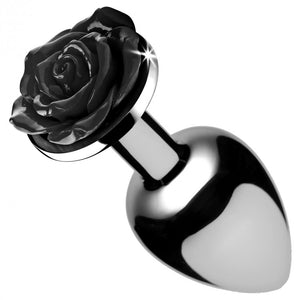 Black Rose Anal Plug - Large BTYS-AF635-LARGE