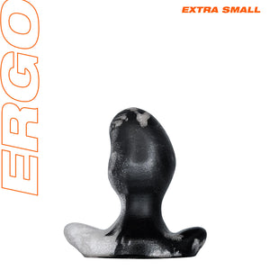 Ergo Butt Plug - Extra Small - Platinum Swirl OX-1358-XSBLPL