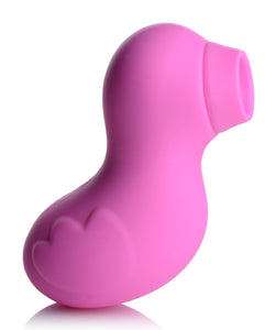 Sucky Ducky Silicone Clitoral Stimulator - Pink INM-AG685PNK