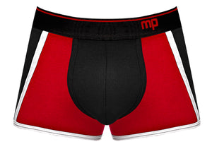 Retro Sport Panel Short- X-Large - Black/ Red MP-155265BRXL