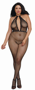 Bodystocking - Queen Size - Black DG-0315XBLKQ