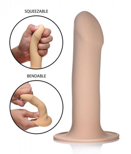 Squeezable Phallic Dildo - Light SQ-AG330-FLSH