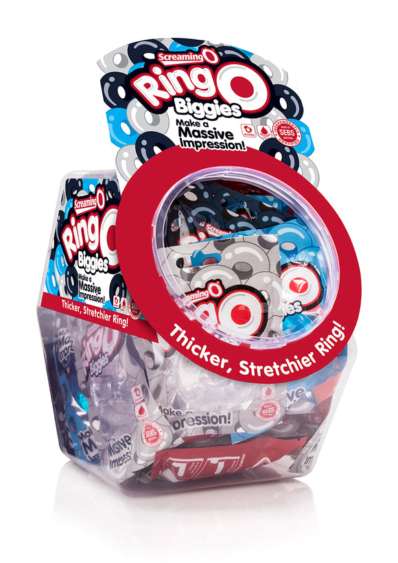 Ringo Biggies - 36 Count Candy Bowl - Assorted BWL-RGB-110D