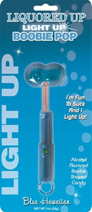 Liquored Up Light Up Boobie Pop - Blue Hawaiian HTP2979