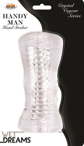 Wet Dreams Crystal Voyeur Handy Man Stroker HTP2952