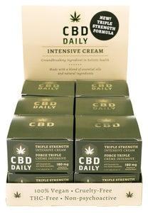 Cbd Daily Pocket Size Intensive Cream Display 24ct EB-CBDCPD024