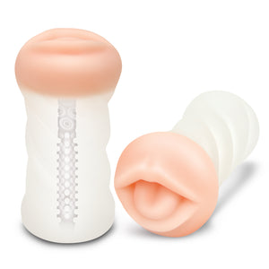 Zolo Male Masturbator Clear Deep Throat X-ZO6023