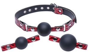 Triad Interchangeable Silicone Ball Gag MS-AE605